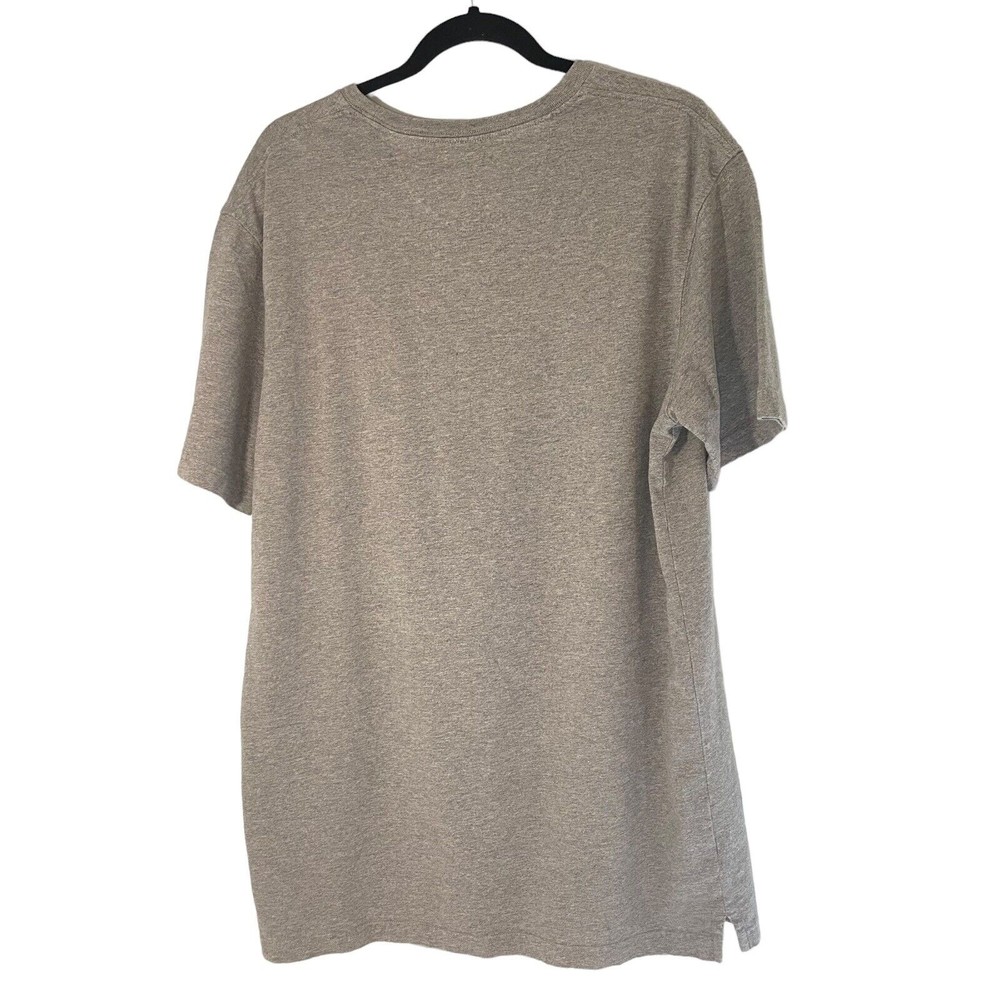 Duluth Trading Co Mens Longtail T Trim Fit Short Sleeve T-shirt Gray Size Large - Picture 3 of 7